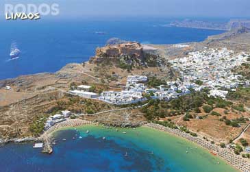 the lindos village