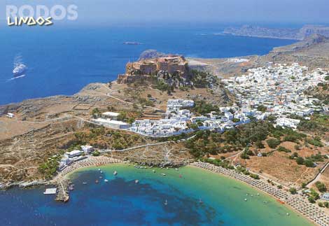 the lindos village